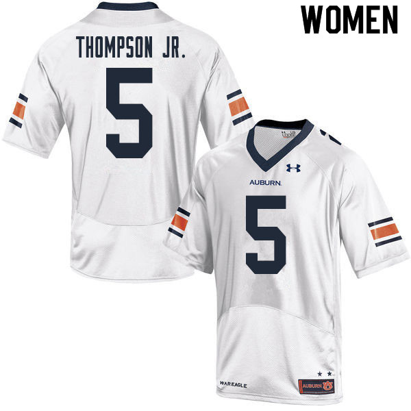 Women #5 Chris Thompson Jr. Auburn Tigers College Football Jerseys Sale-White